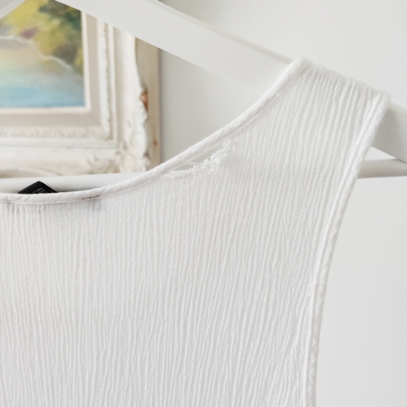 F21 white lace boho mini dress - Picture 6 of 6